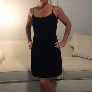 Old Navy black sun dress